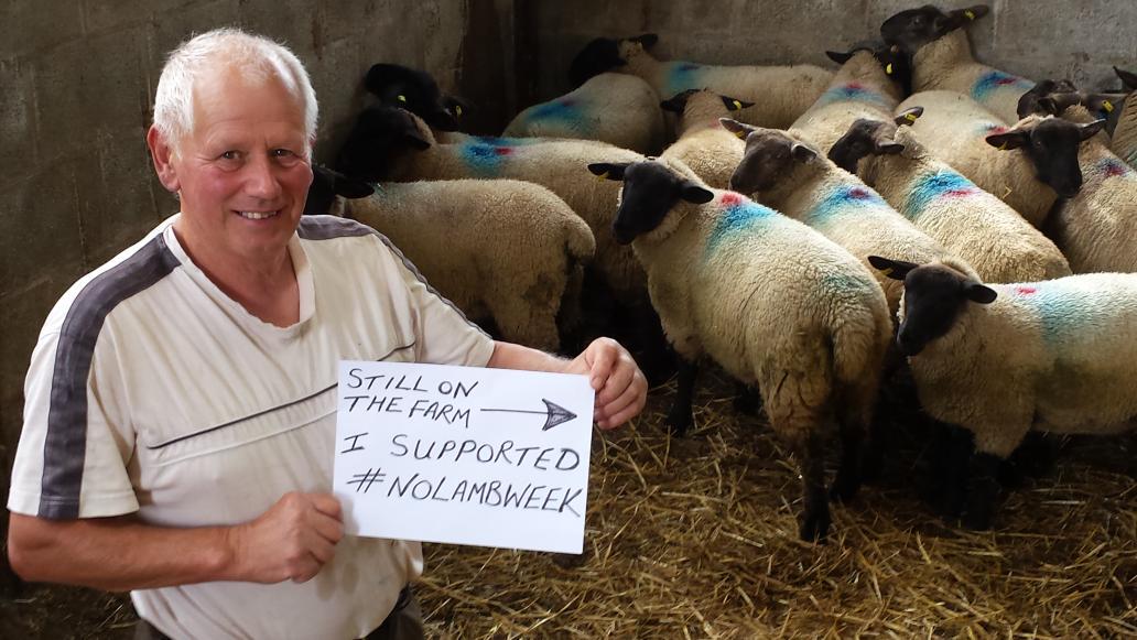 Dad witheld lambs for <a href="/NoLambWeek/">1st-7th August</a> Let's hope he gets a decent price tomorrow. #nolambweek