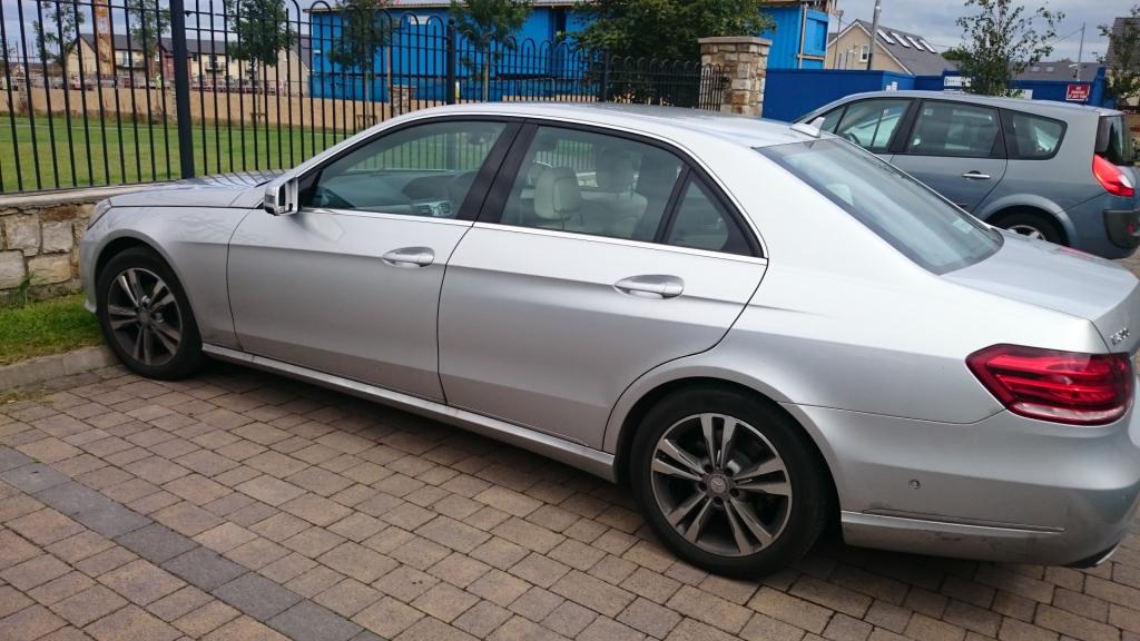 Operation Waste: DMR Traffic recovered this Mercedes today. The car was stolen following a burglary in Dundalk.