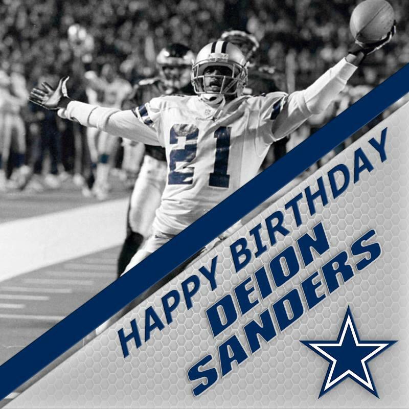 Happy Birthday Deion Sanders   