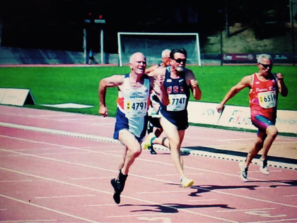 EsqMaribel's tweet photo. #wmac2015 #100mts #final #70yo #prouddaughter #papielmasrapido http://t.co/AGtJ2ImpeG