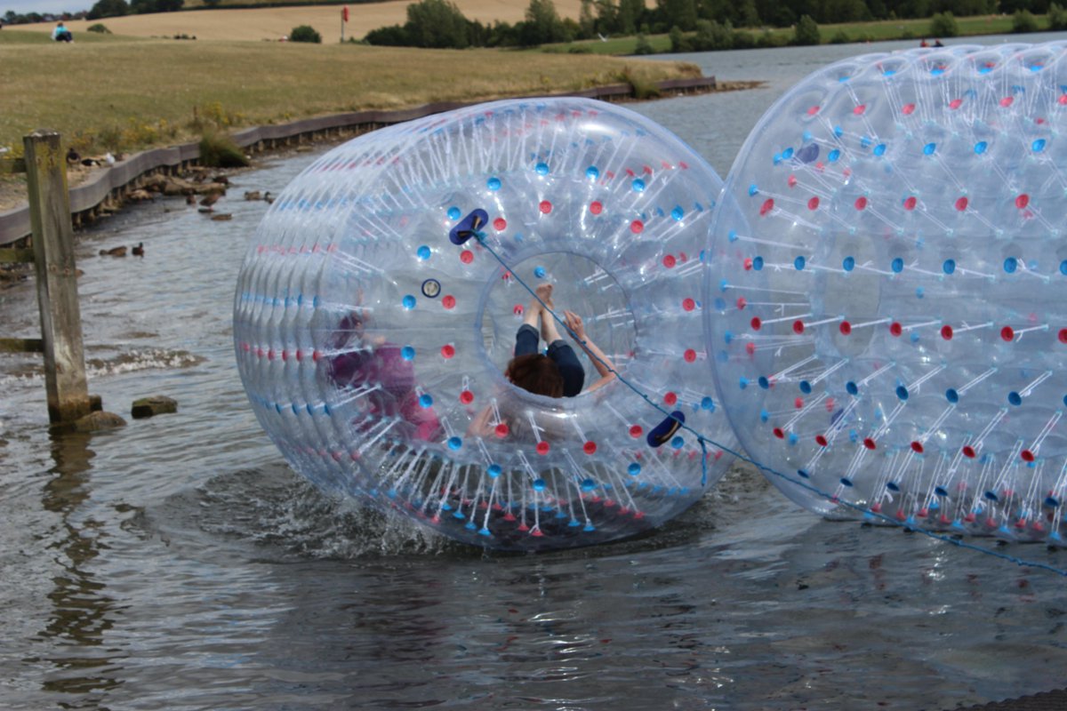 Grace and dignity in all I do #WaterZorbing