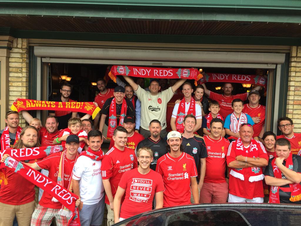 LFCIndy's tweet photo. #IndyReds are ready for the new season! 
@UnionJackPub #IndyAnfield #IndyIsRed 
@NBCSN @NBCSportsSoccer http://t.co/n0EzSoc1fH