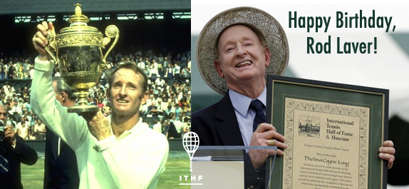 It\s just impossible fit all the achievements of this legend in a post. We\d like to wish Rod Laver a Happy Birthday! 