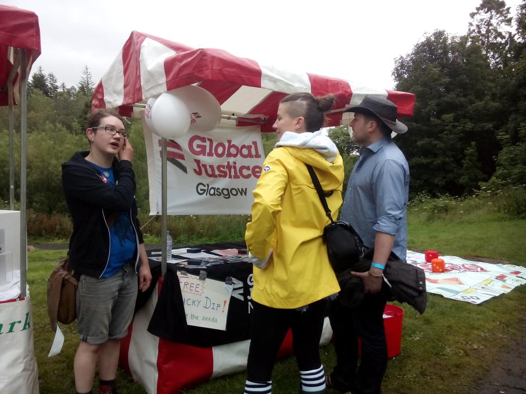 globaljusticegl's tweet image. We had a great time with our stall today @MugStock! #FreeTheSeeds  @globaljusticesc