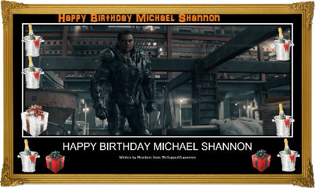 Happy Birthday to Michael Shannon Today :D 