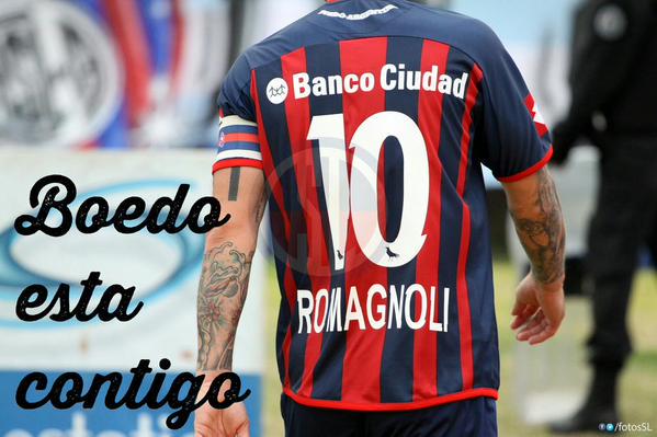 RomagnoliPipi's tweet photo. "Pipi Querido Boedo Esta Contigo" #Pipi #Eterno #SanLorenzo #FuerzaPipi http://t.co/E1o09pJrEA
