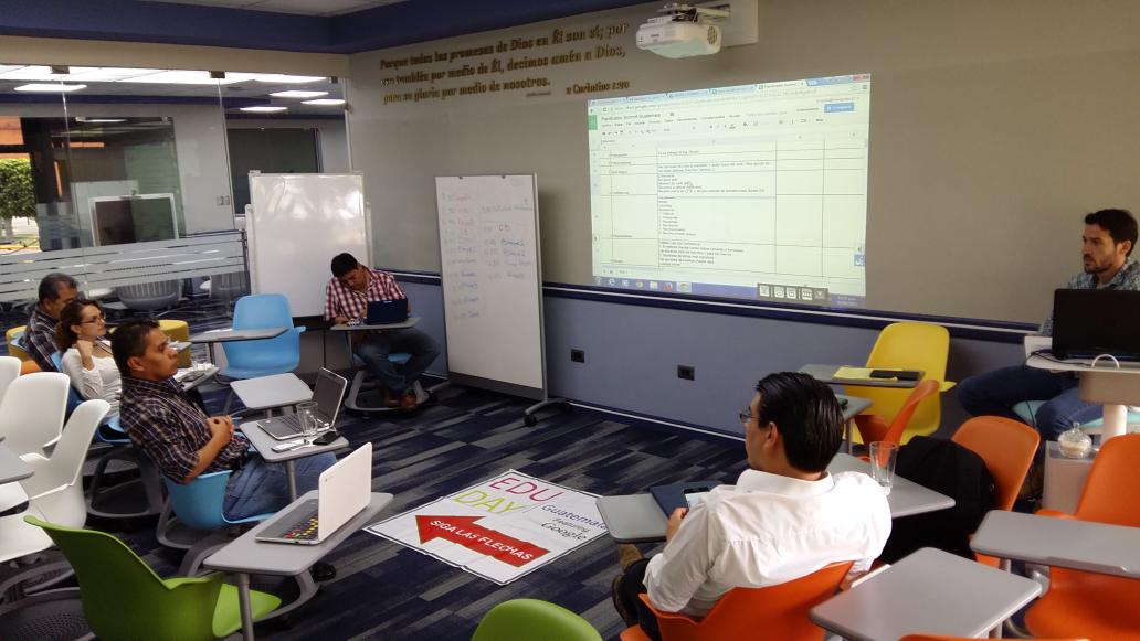 MarioRamosGT's tweet photo. Preparativos EduDay #GuateSummit http://t.co/icq9WC910W