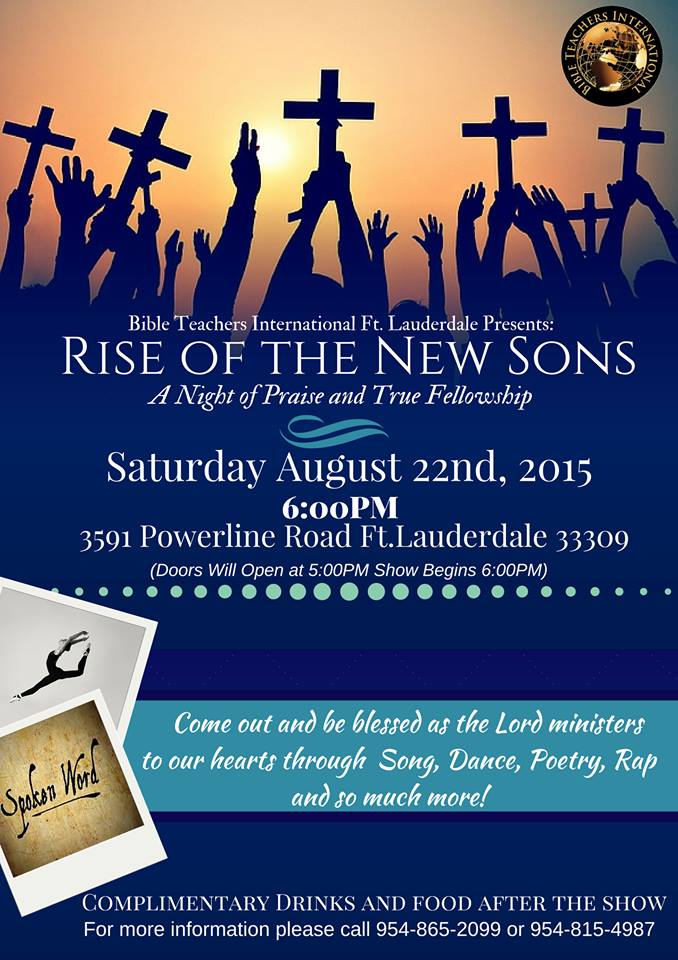 WeAreBTI's tweet photo. Fort Lauderdale is getting ready to lift some high praise to God!

In the area? Be sure not to miss it! http://t.co/F9JMbCOpxe