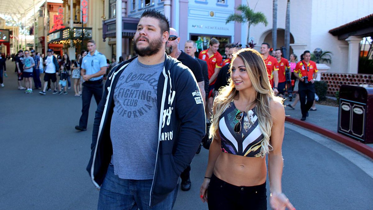 KevinOwensCOM's tweet photo. Photos: Kevin Owens and Emma visit Batman and Kangaroos during WWE's 2015 Australian Tour http://t.co/DQzxgWCAbX