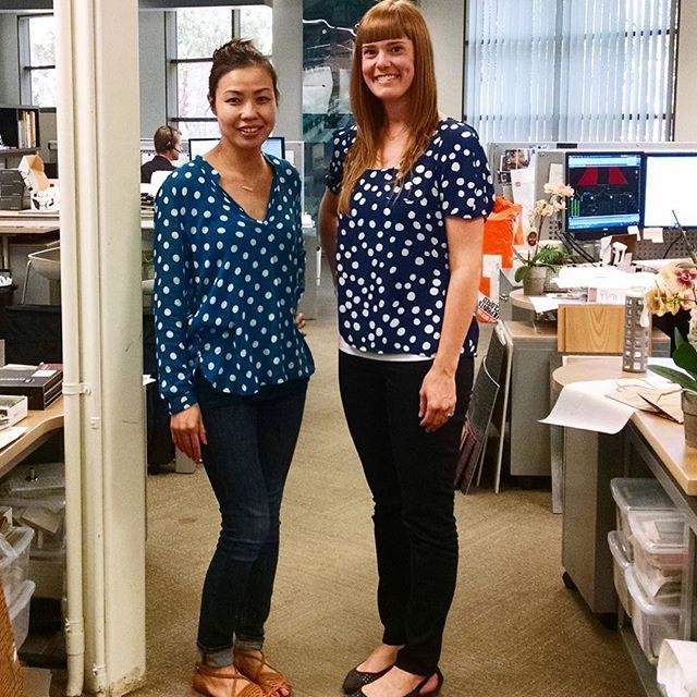 LPAinc's tweet photo. Twinning in polka dots and smiles #HappyFriday #Twinning #LPATwins #CorporateInteriors #UrbanDesignStudio #OCInteri… http://t.co/7TchFGHwry