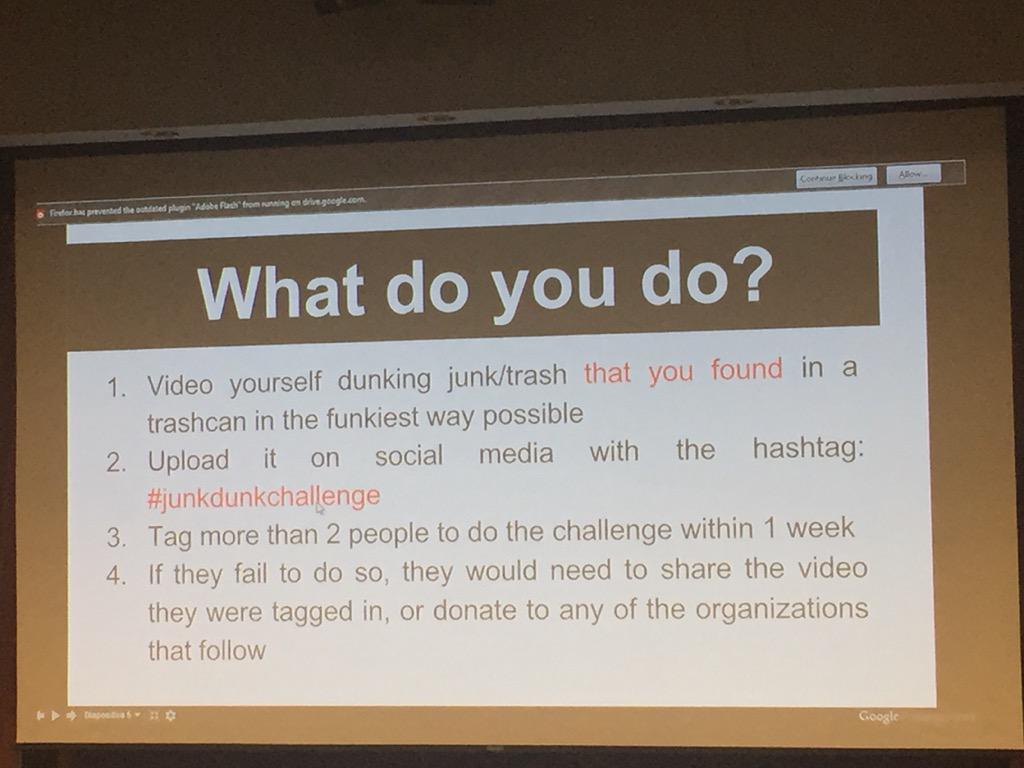 ibwsc2017's tweet photo. You can participate in the Junk Dunk too! This is how: #ibwsc2015 http://t.co/q0XupJYm1F