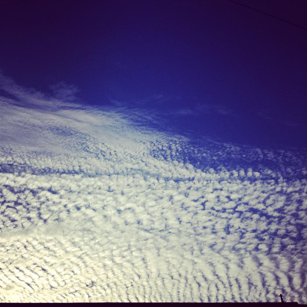 Stunning Whitstable Sky yesterday evening #whitstable #sky #cloud