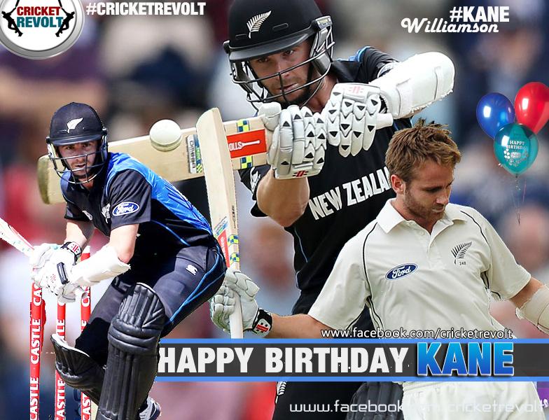 Happy Birthday KANE WILLIAMSON - The  key man! 