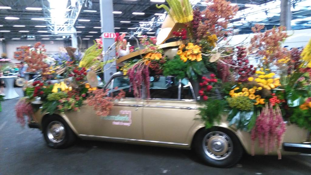 Flower Parade Rijnsburg. Bloemen nog mooier dan auto.