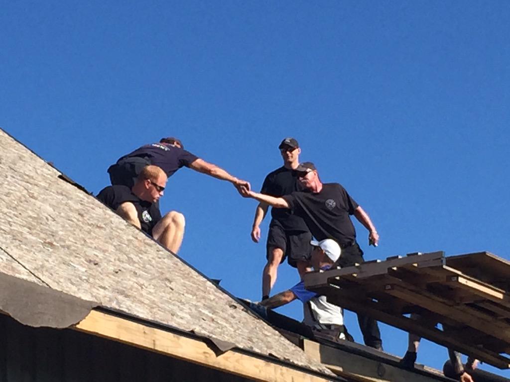 IAFFLocal4416's tweet photo. Members working to complete vent prop at our training center http://t.co/abseiJ2gNx