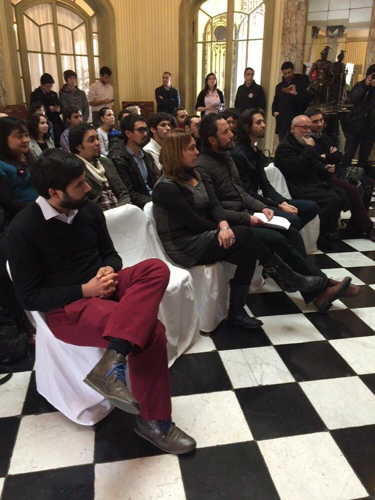 Muni_provi's tweet photo. Ya estamos en el lanzamiento de "Open Science" de @STGOLabSpace colaborando siempre con la innovación en la ciencia http://t.co/AnZKDcW22X