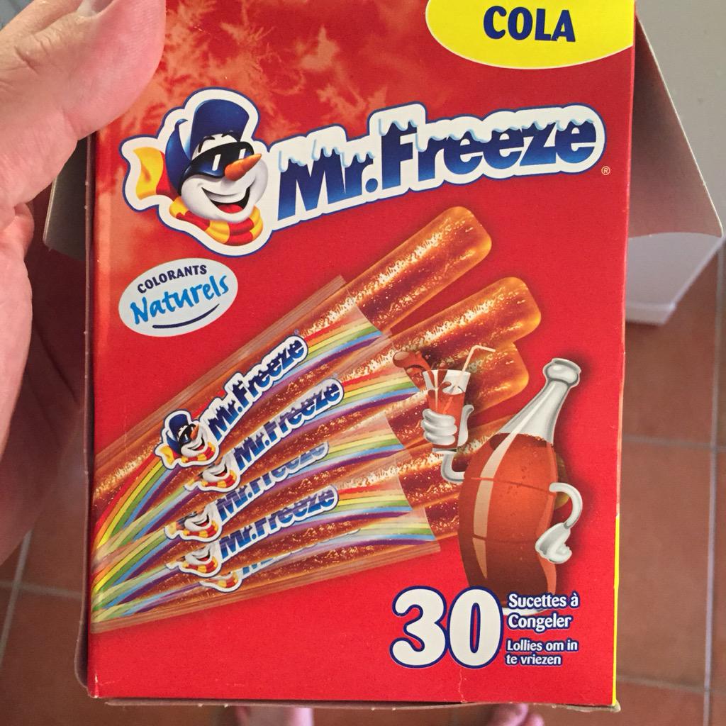 CamilleCombal's tweet photo. Un paquet avec que des Coca?!?
Hey Mister Freeze... T'es un génie frérot! http://t.co/EWQqVX5aaG