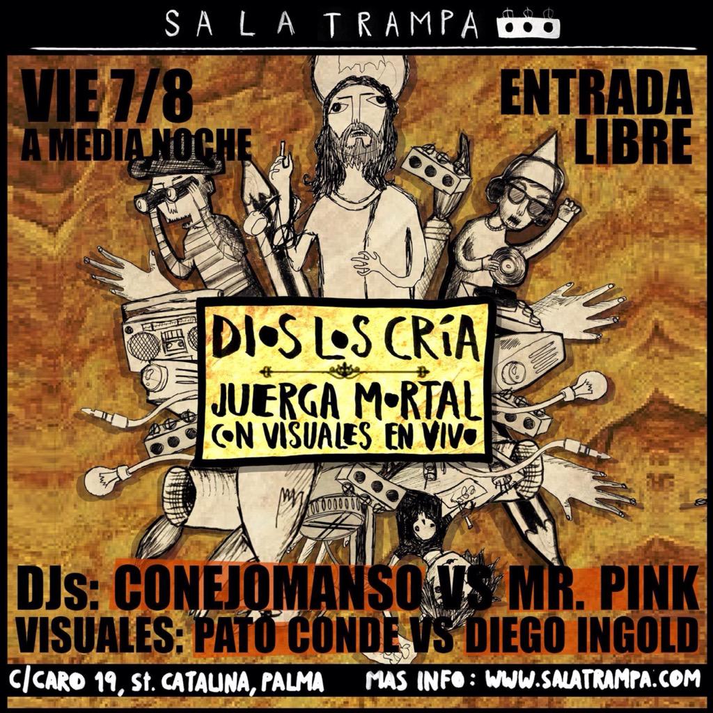TrampaTeatre's tweet photo. Hoy a media noche en #SalaTrampa #JuergaMortal http://t.co/o6pxaDRua8