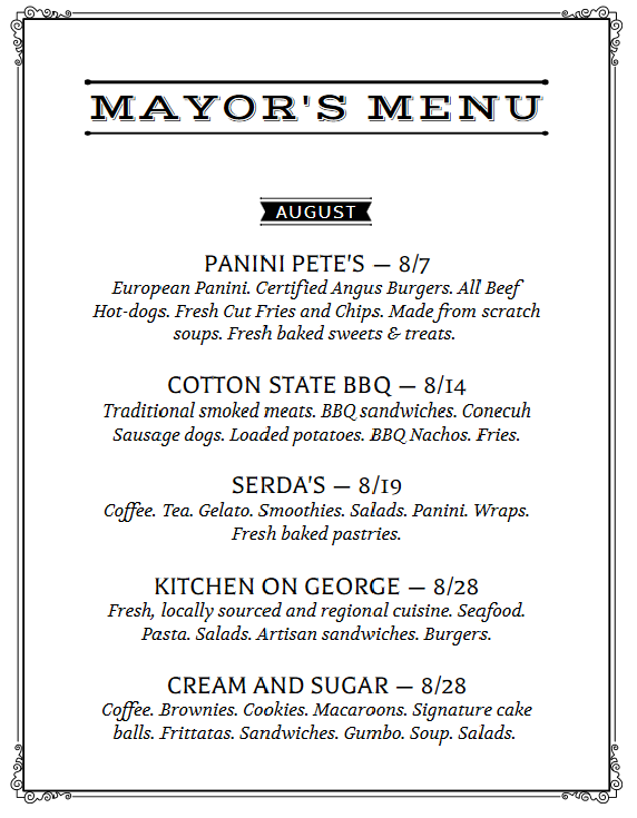 TheSandyBear's tweet photo. Mmm... @MayorStimpson is making me hungry for more than hunny! #mayormenu #chatandchew http://t.co/dL88jfql0J