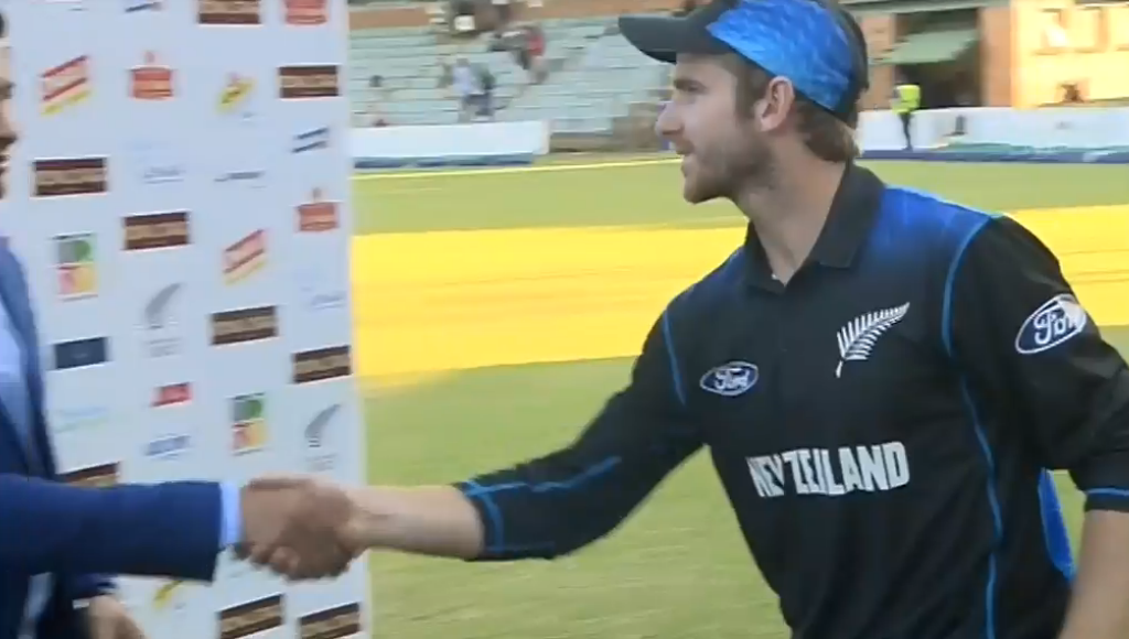 Man of the match and man of the series, happy birthday (NZT) to our captain Kane Williamson ^MB 