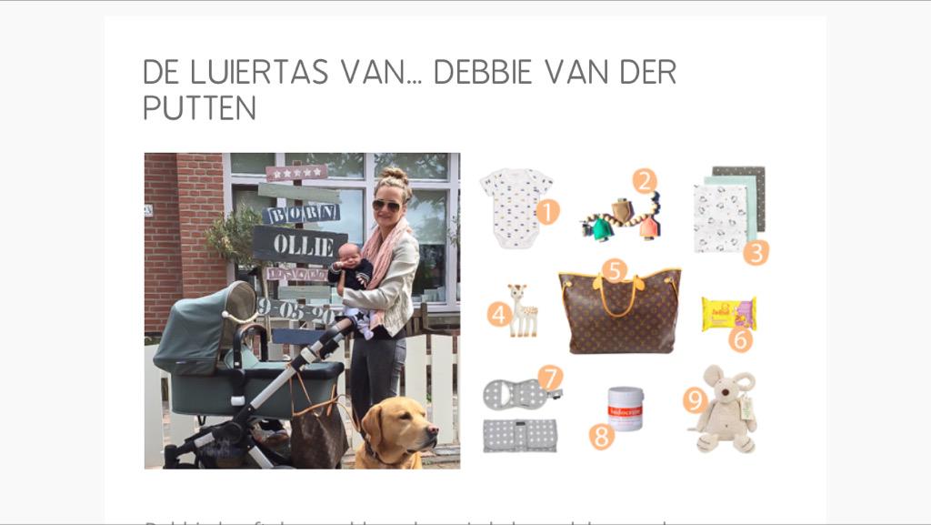 DebsMod's tweet image. Urbanmoms.nl asked me about my key items in my daiperbag!