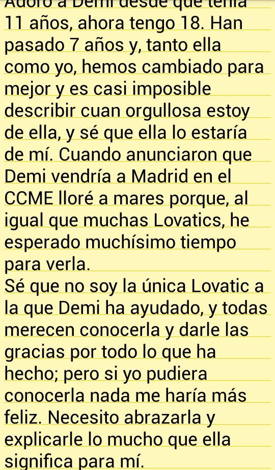 badliarkoo's tweet photo. Si no fuera por Demi no sería la persona que soy ahora.

RT POR FAVOR!!!!!! #CCMELovers http://t.co/di1rrsbLFz