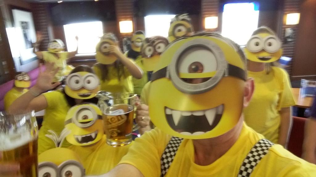 leanne_sumner's tweet photo. minions on tour, Liverpool to Belfast ferry 🚢2 hours to go @david_sumner @cheryllunt 🍺🍸🍻🍹🍷 http://t.co/G20KGZeaPc