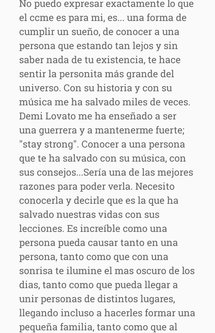 AnaBelenArt's tweet photo. Necesito conocer a @ddlovato RT para conseguir mi sueño! #CCMELovers #StayStrong @CocaCola_es http://t.co/rXN2VyCzTl