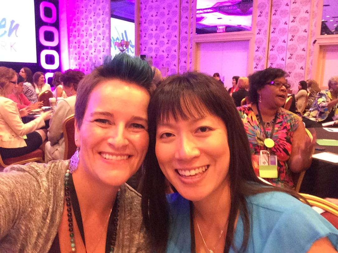 RevDrRachel's tweet photo. Meeting amazing Awakened &amp; loving business owners/moms! #ewnconf @artfulassistant @sandrayanceyEWN http://t.co/210osDgW9C