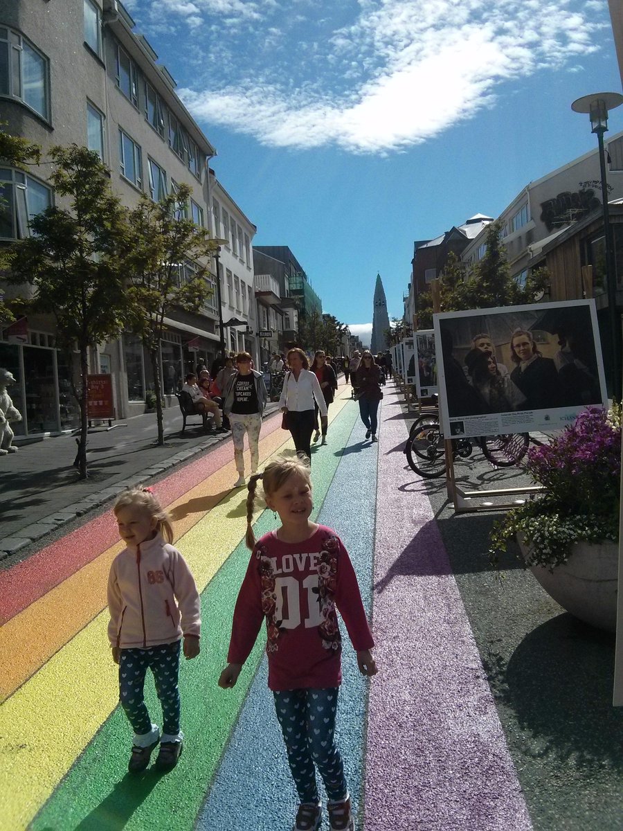 CenterHotels's tweet photo. Our colorful city during the wonderful #ReykjavikPride http://t.co/O8B7KCpBqR