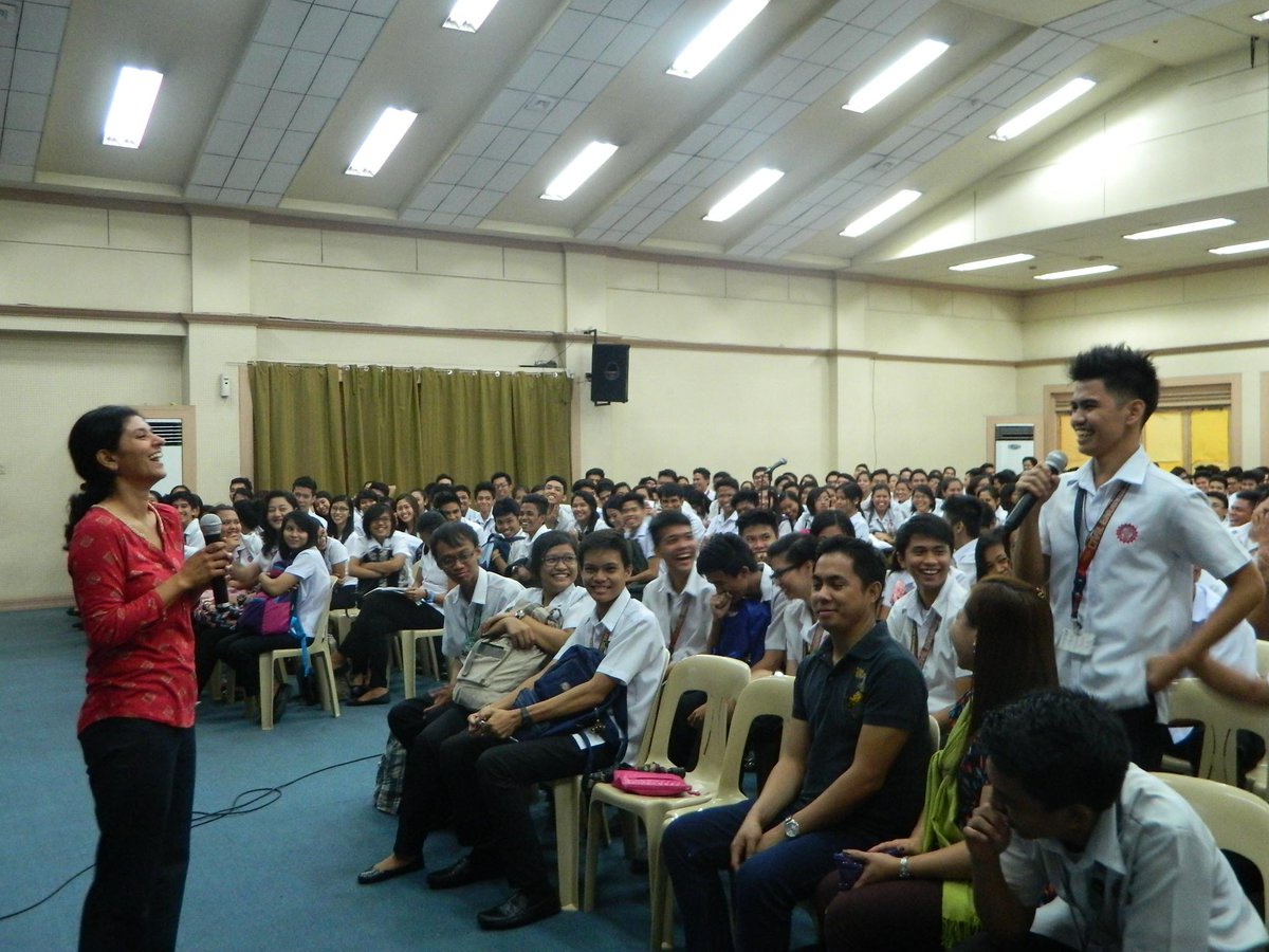 TNTechWaterCtr's tweet image. Dr. Datta's lecture and Q&amp;amp;A session on #sustainable #water managment to students at @TUPManila. // @STRIDE_Program