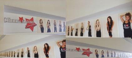 CheerleadingCo's tweet photo. We've done it :)...Our lovely instructors up on display in the office #Teamwork #TCCFamily #FunnyFridays #Intheoffice http://t.co/nfmkJReI9V