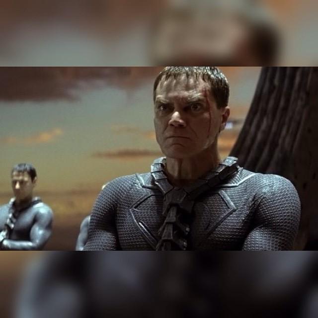 Liked on by superherofeed :Happy Birthday to Michael Shannon aka ZOD! Turning 4 