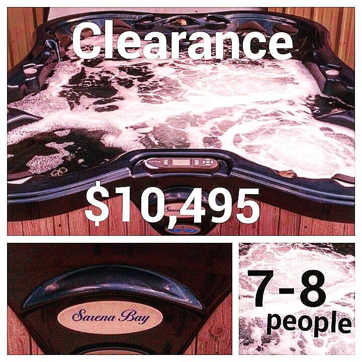 HSVHotTubs's tweet image. Weekly Clearance Special 2013 Serena Bay Orig. MSRP $20,495 #hottubs #poolsplus #Dimension1 #hottubtimemachine