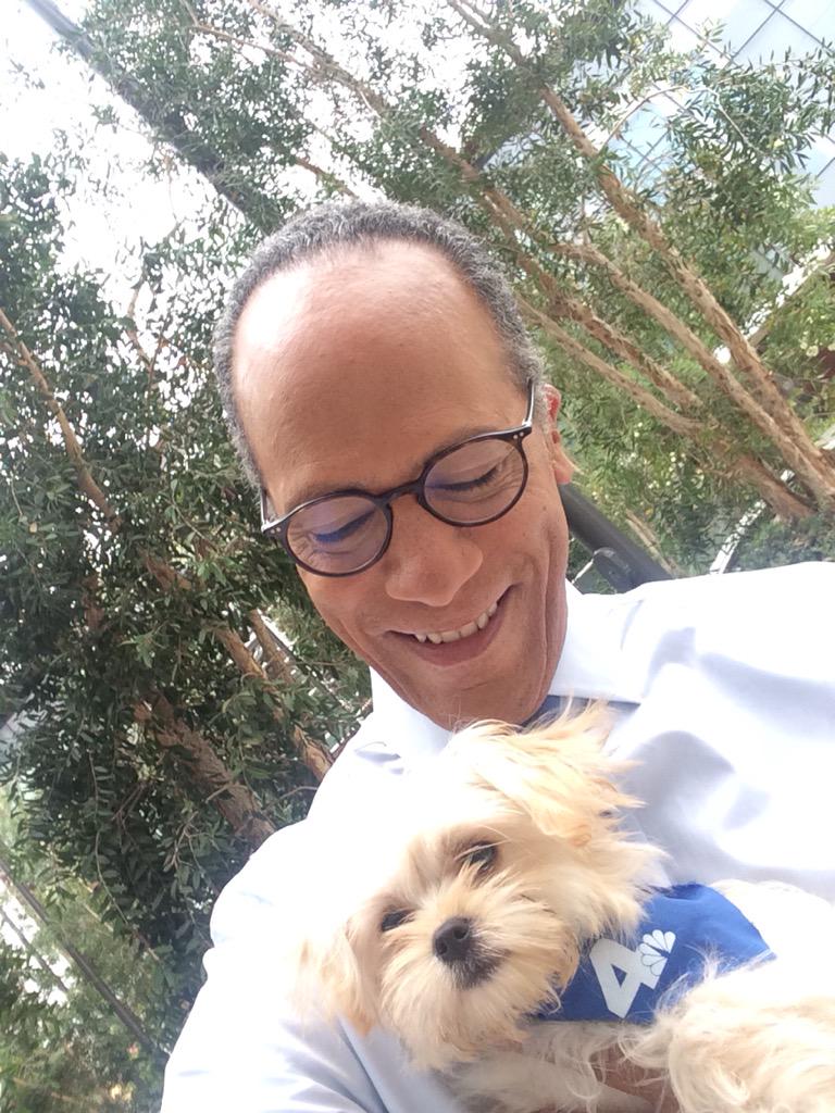 With my friend Bailey reminding SoCal viewers <a href="/NBCLA/">NBC Los Angeles</a> wants to #ClearTheShelters Aug15 nbcla.com/cleartheshelte…