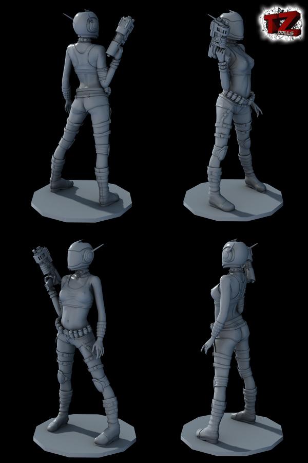 Nouveauté de la semaine :
#Figurine Gun - série War Pin-up
tzdolls.fr/fr/war-pin-up/…
#3DPrinted