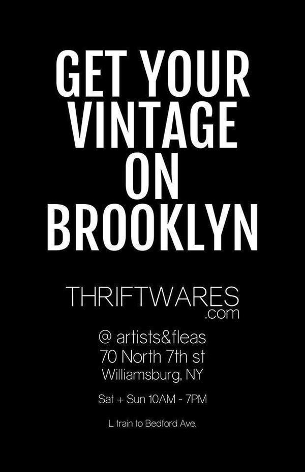 At <a href="/ArtistsAndFleas/">Artists & Fleas</a> Every Weekend ✝