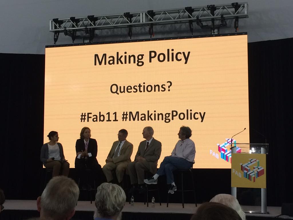 andrecatta's tweet photo. #makingpolicy panel at #fab11 http://t.co/ppdJWWuvFC