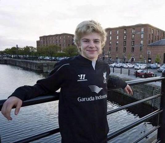 LiverpoolZone's tweet image. #LFC sign 14 y/o wonder kid Edvard Sandvik Tagseth - independent.co.uk/sport/football…