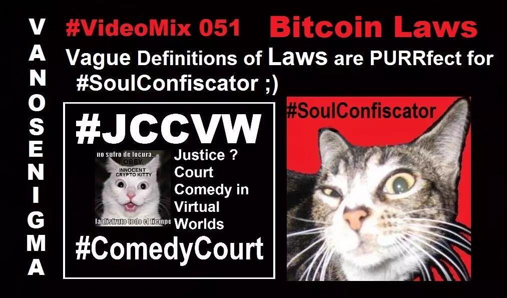JCCVW1's tweet photo. #VideoMix https://t.co/WlFp8JyLak
#Bitcoin #Laws Vague Legal Definitions #PURRfect 4 @SoulConfiscator;) #JCCVW #Court http://t.co/vxmUo1WEoK