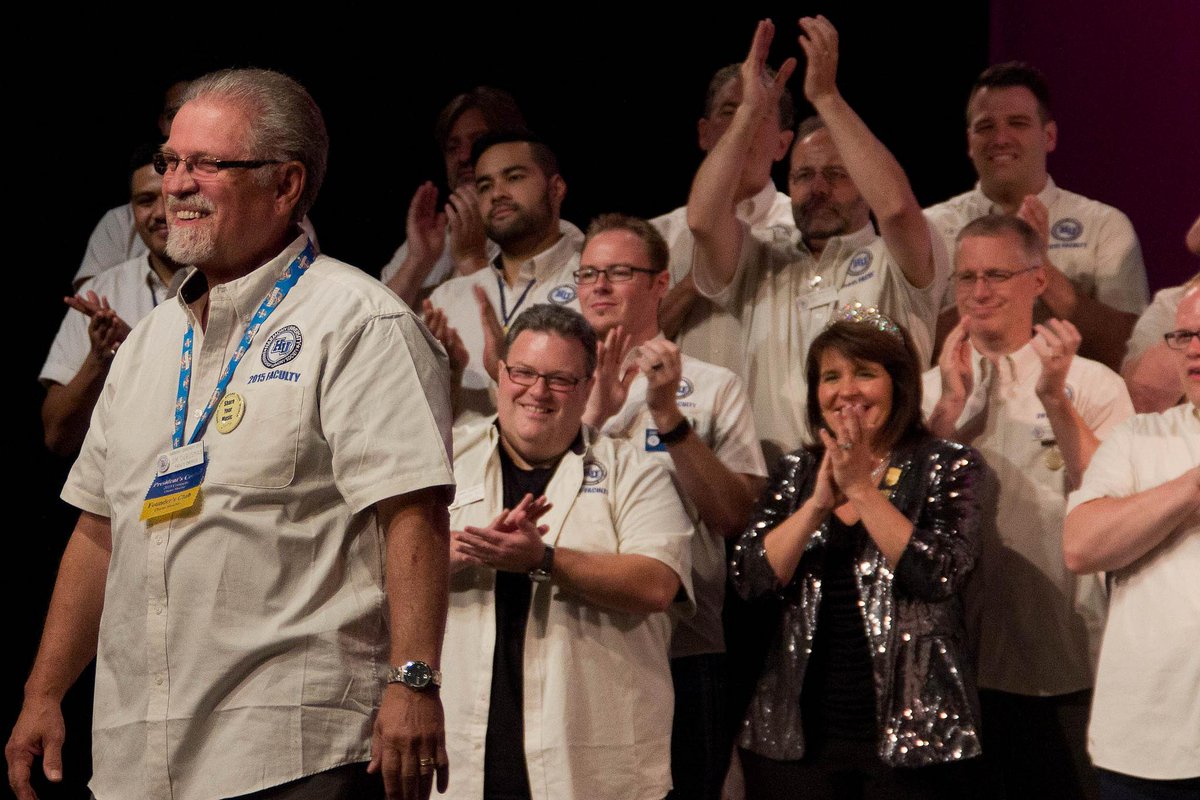 Jim DeBusman honored as faculty emeritus #BHSJOY