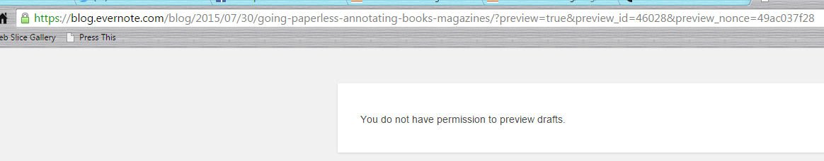 hort4cy's tweet image. @evernote @jamietr This is what I got when I clicked on your link about going #paperless #linkfail #iwantedtoreadit