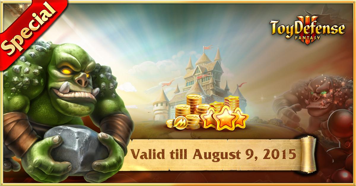 MelestaGames's tweet photo. Enjoy weekend special in #ToyDefense 3! Get +30% with all in-game purchases! Play for FREE iOS http://t.co/2bkxhTEIDb http://t.co/H3eDVodriE