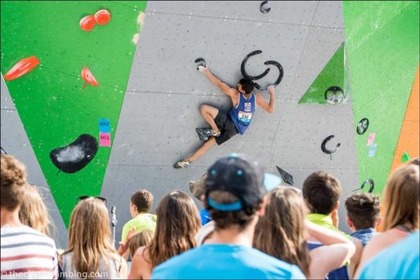 Aidan Roberts: climbing 3 years, 8b outdoors, now European Youth A bouldering Champ indoors: ow.ly/QyKmz