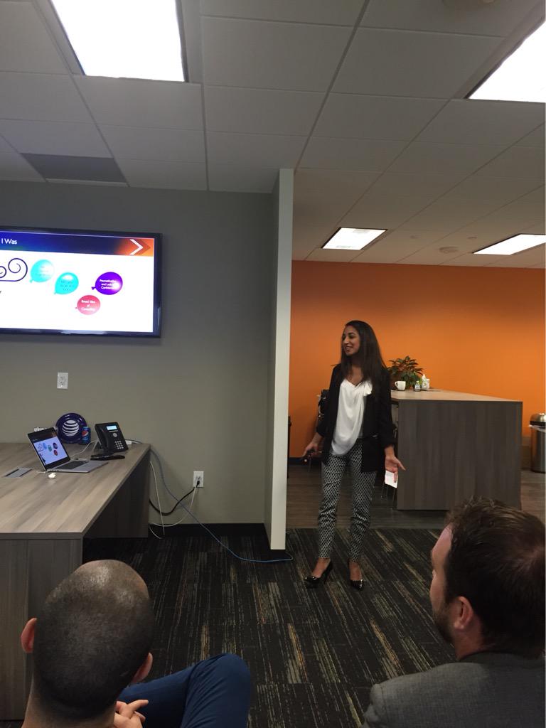 AustinCSI's tweet photo. Closing us out is Amber! Excited to hear about her journey through this internship #employeedevelopmentprogram http://t.co/yTYSRHQzBG