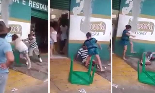 taringavideo's tweet photo. Por agredir A Una Mujer Un Borracho Recibió Tremenda Paliza VER VIDEO: http://t.co/pwbMiFSGZf http://t.co/Vtzoa3t597