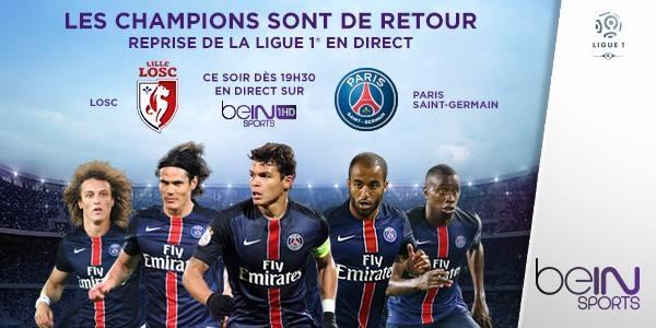 EagActu's tweet photo. Tout a l'heure pour le tout premier match de ligue 1 @PSG_inside affronttera @losclive http://t.co/6K7h8PNHx7