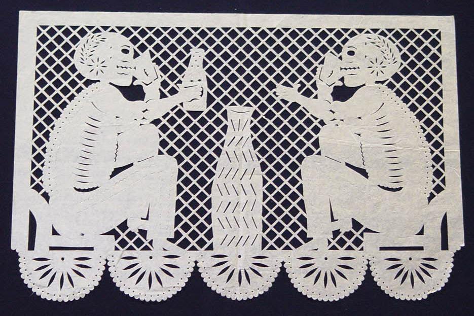 britishmuseum's tweet photo. Got that #FridayFeeling yet? Take inspiration from this Mexican papercut http://t.co/3aFnWX0DOm http://t.co/c8skQ2cLr6