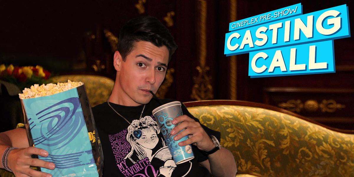 CineplexMovies's tweet photo. ICYMI @TannerFM answered our Casting Call and is the new #CineplexHost of the Pre-Show! Give him a warm welcome! http://t.co/b9tpICByK3