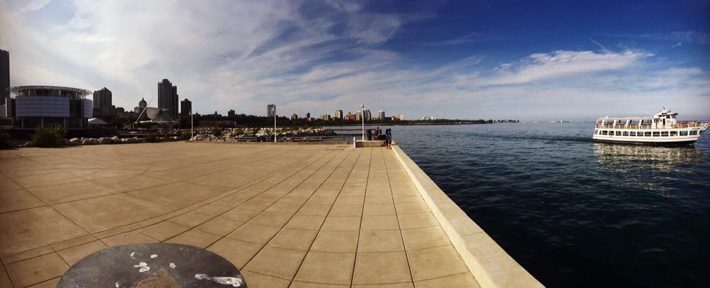 SyracuseBAP's tweet photo. After a fun time volunteering yesterday, the #CUSE team was able to visit the harbor #BAPAM15 http://t.co/d9TJ5Votta